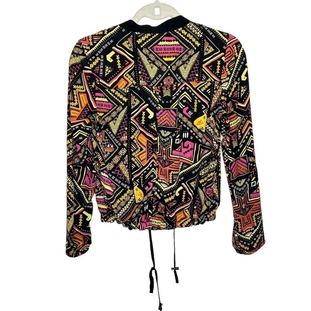 H&m Coachella Geometric Colorful Jacket Size Small / US4 - Picture 7 of 7